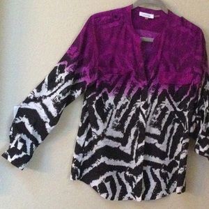 Calvin Klein Super Fun Multicolored Blouse